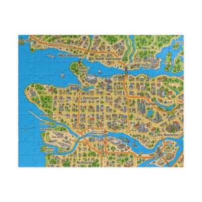 Vancouver — Map Puzzle