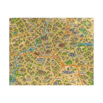 Lille — Map Puzzle