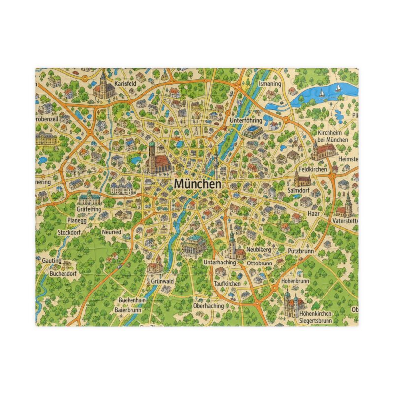 Munich — Map Puzzle