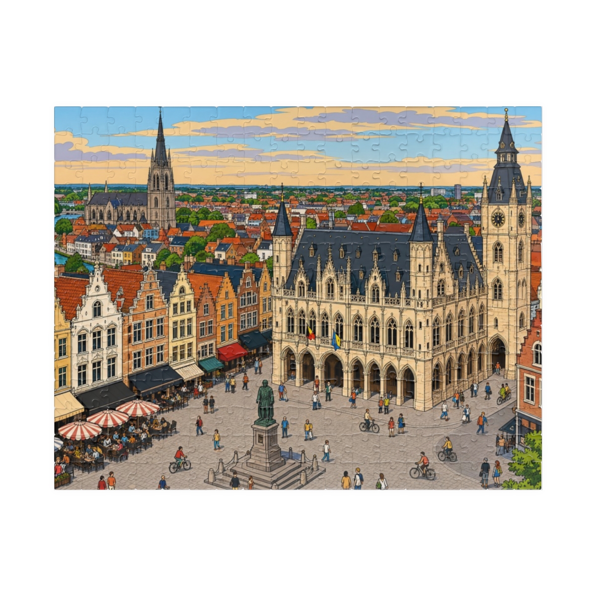 Aalst city puzzle