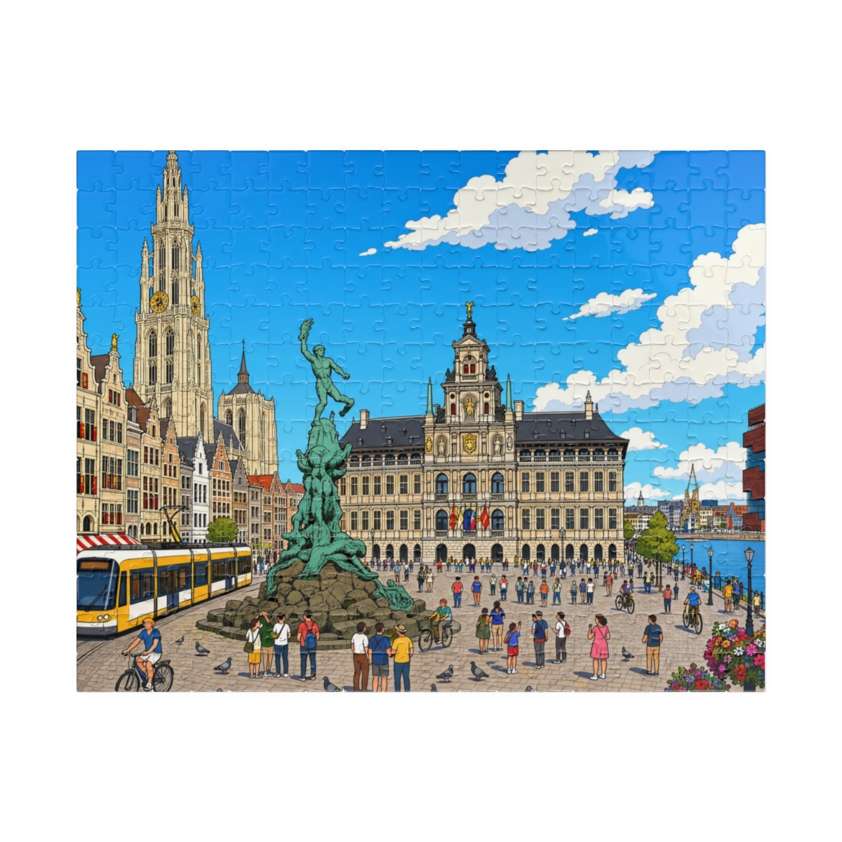 Antwerp city puzzle