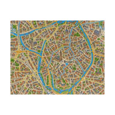 Bruges — Map Puzzle