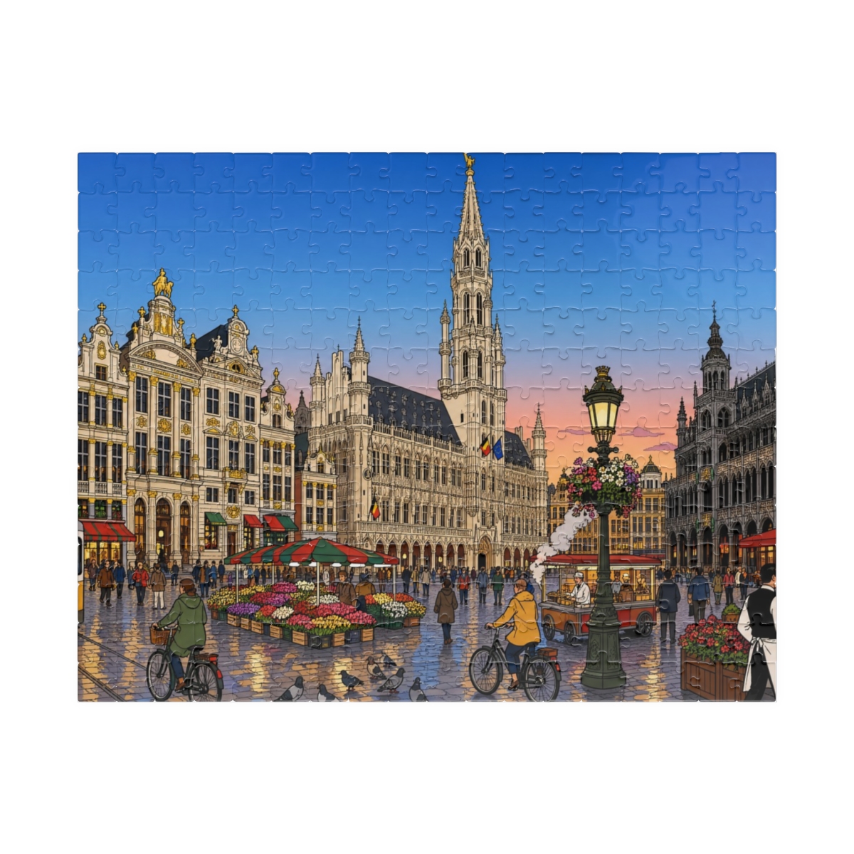 Brussels city puzzle