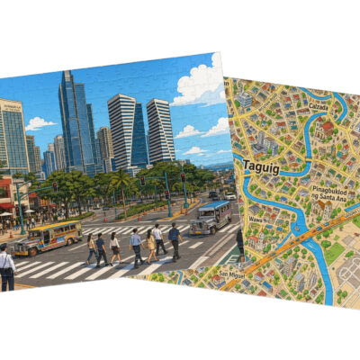 Taguig City — City + Map Puzzle Set