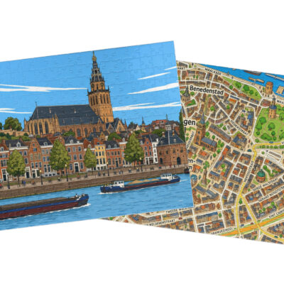 Nijmegen — City + Map Puzzle Set