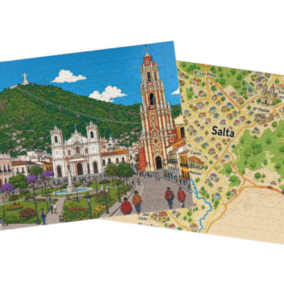 Salta — City + Map Puzzle Set