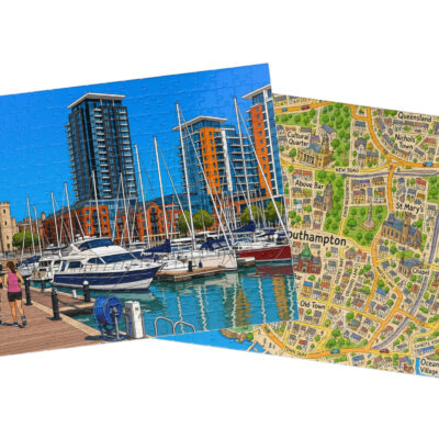 Southampton — City + Map Puzzle Set