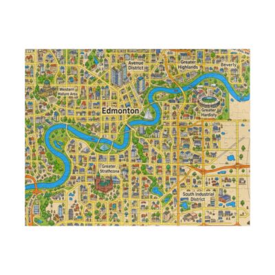 Edmonton — Map Puzzle