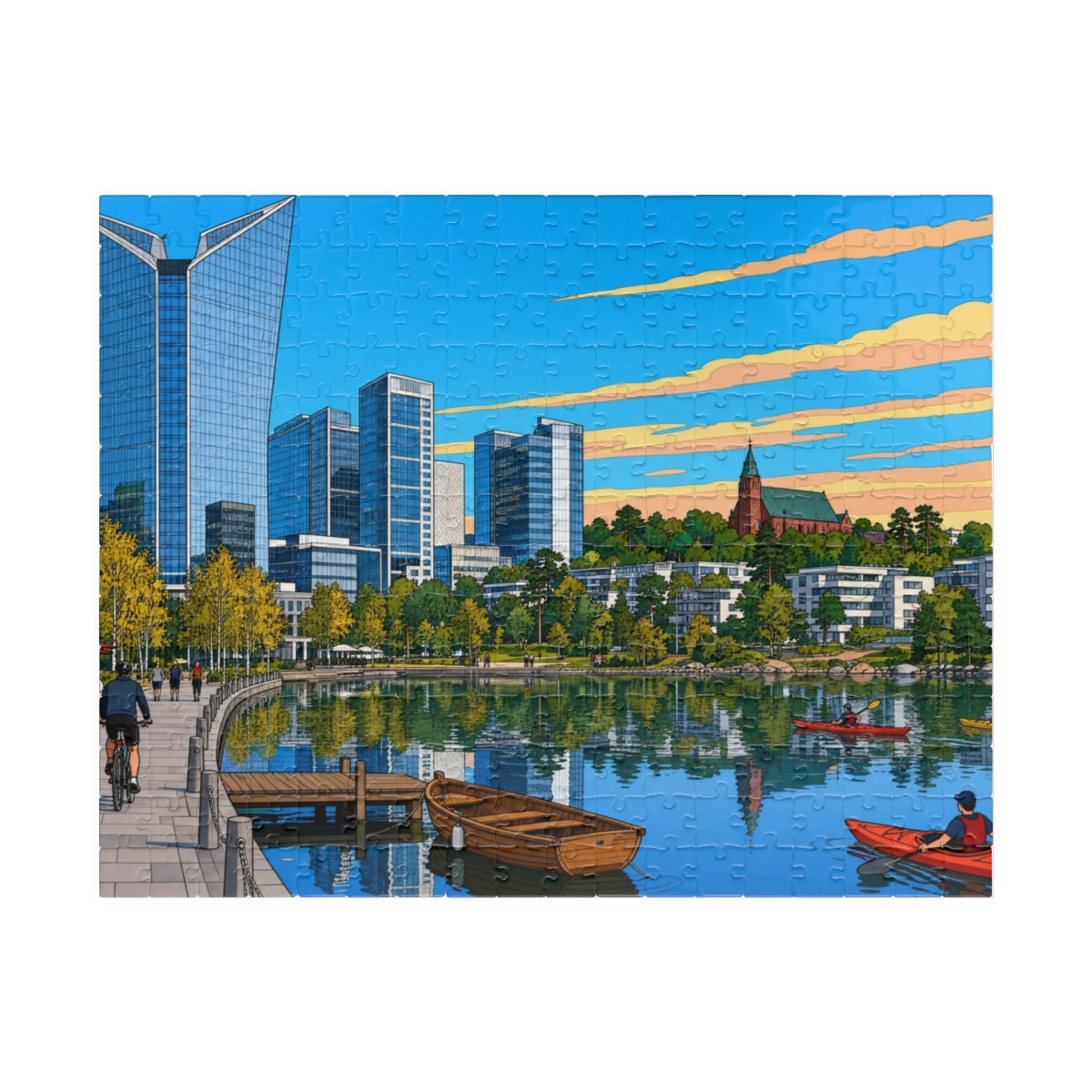 Espoo city puzzle