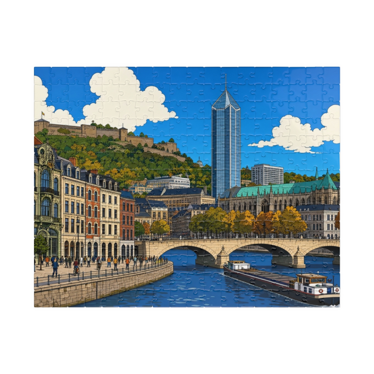 Liège city puzzle