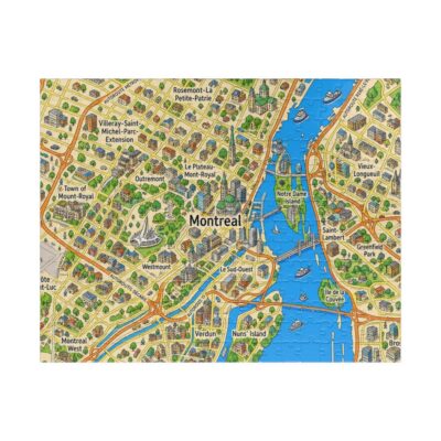 Montréal — Map Puzzle