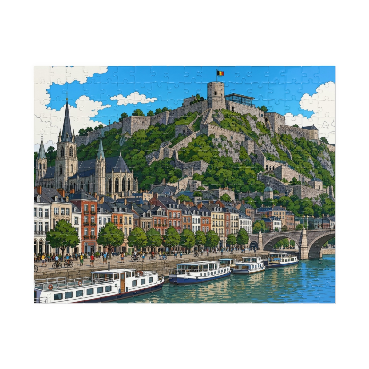 Namur city puzzle