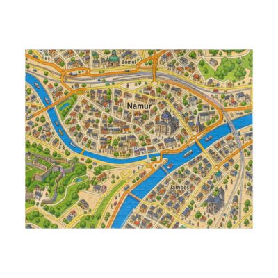 Namur — Map Puzzle