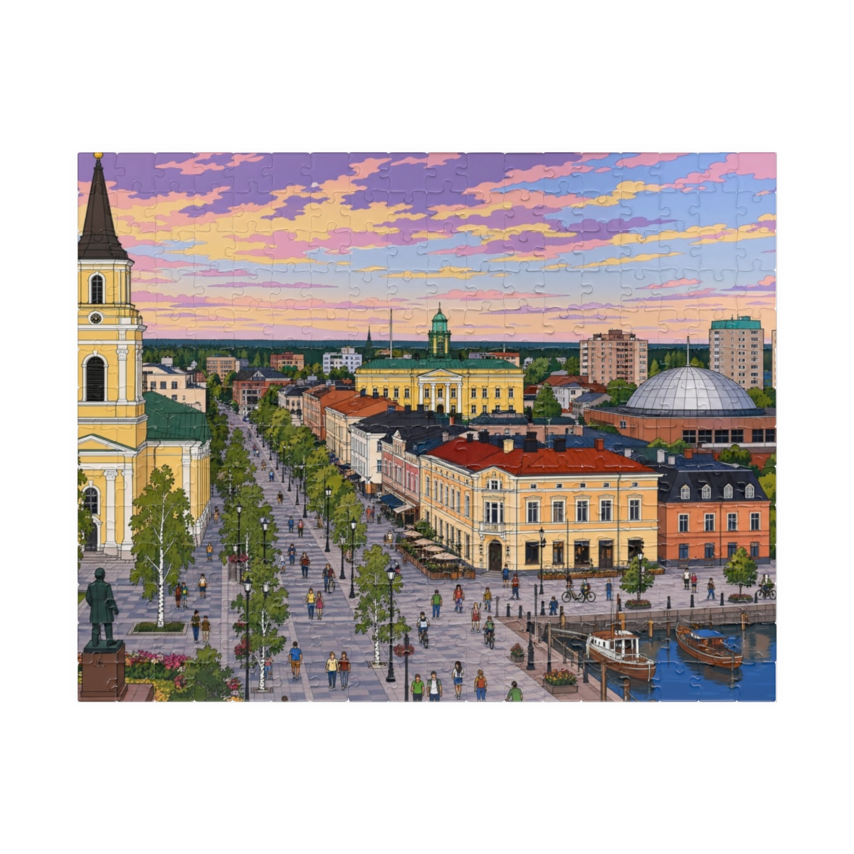 Oulu city puzzle