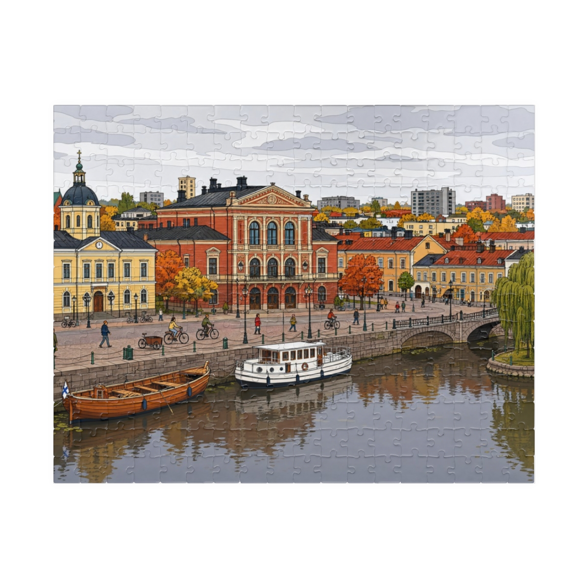 Pori city puzzle