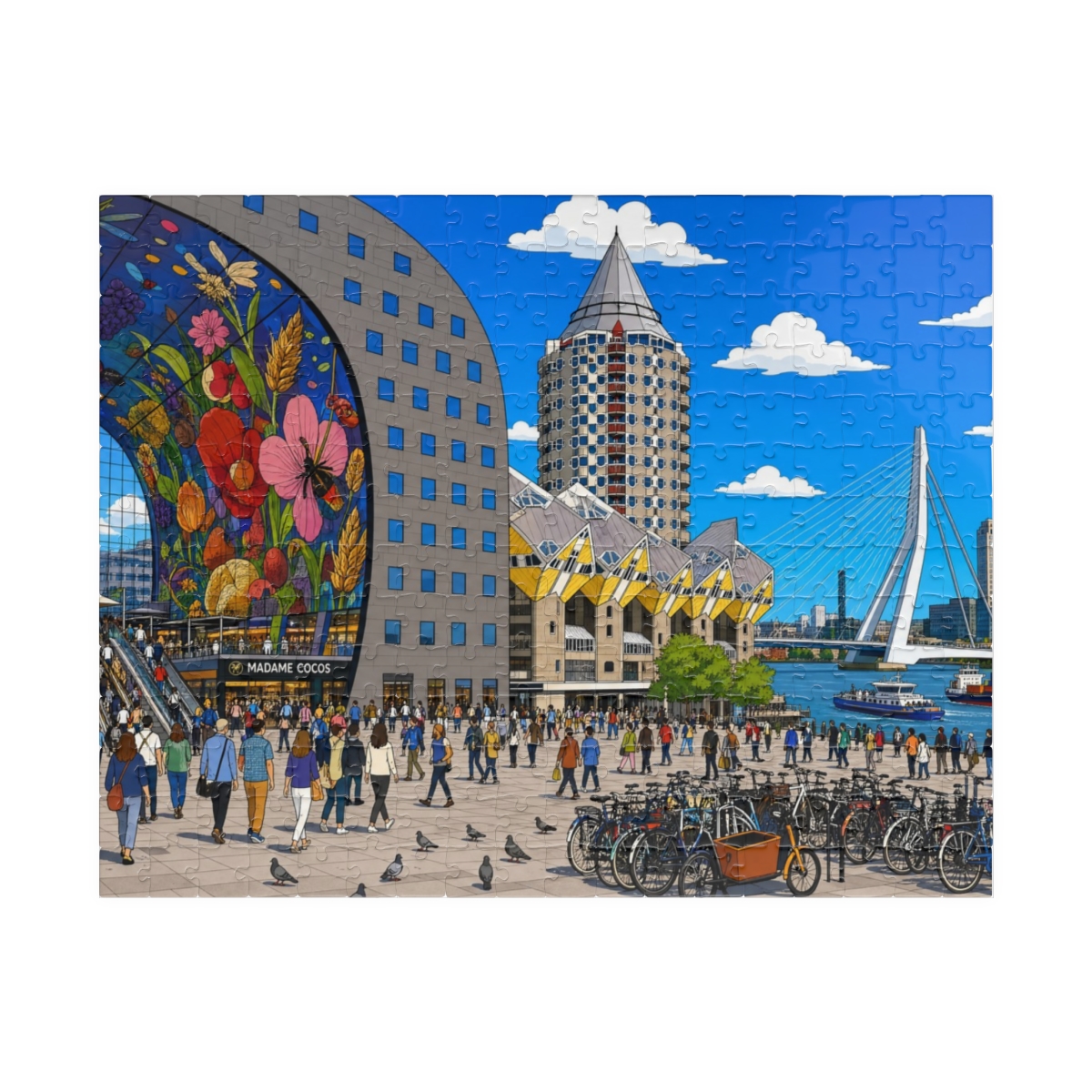 Rotterdam city puzzle