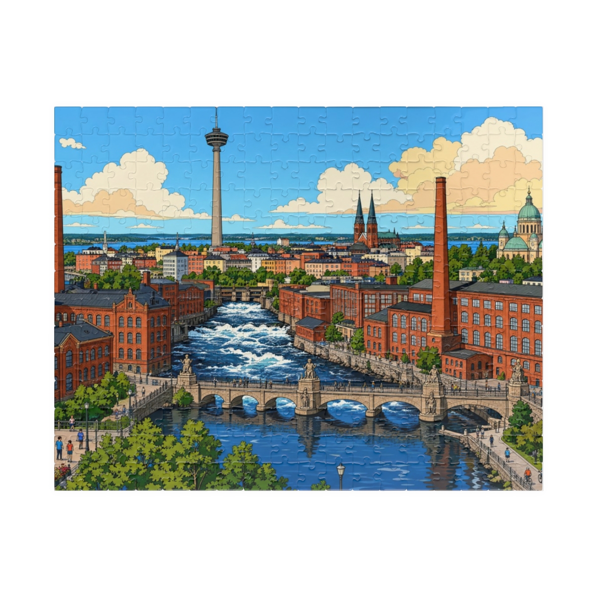 Tampere city puzzle