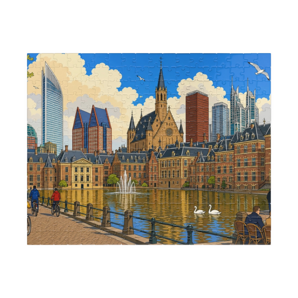 The Hague city puzzle