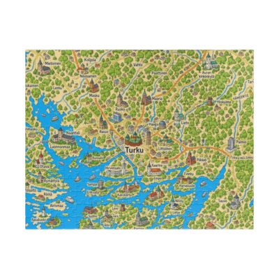 Turku — Map Puzzle