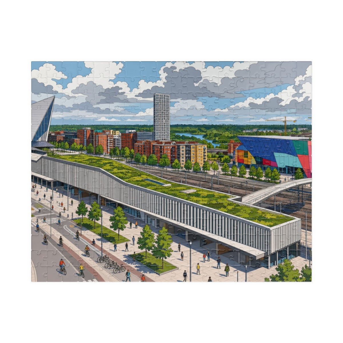 Vantaa city puzzle