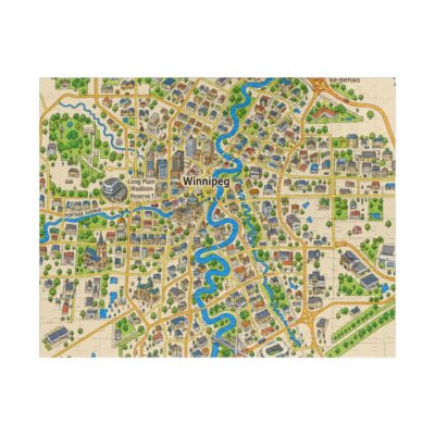 Winnipeg — Map Puzzle