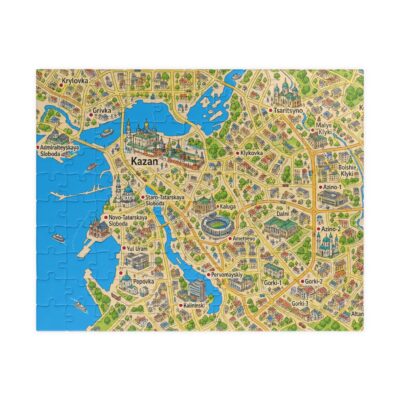 Kazan City - Map Puzzle