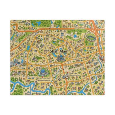 Shah Alam — Map Puzzle