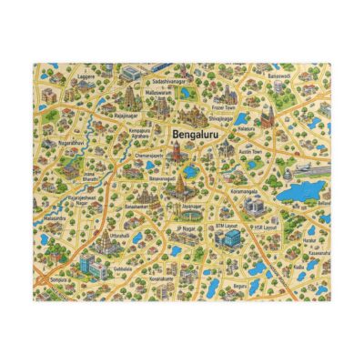 Bangalore — Map Puzzle