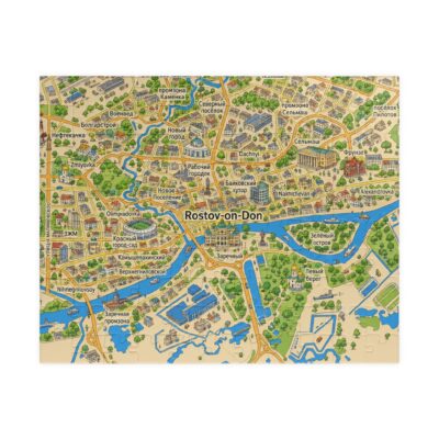 Rostov-on-Don — Map Puzzle