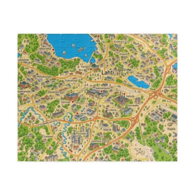 Lahti — Map Puzzle