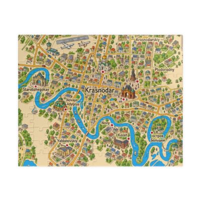 Krasnodar — Map Puzzle