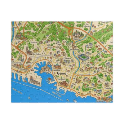 Genoa — Map Puzzle