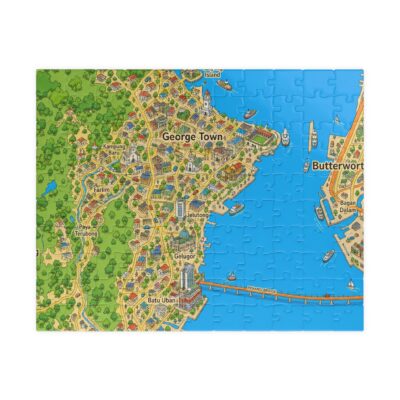 George Town — Map Puzzle
