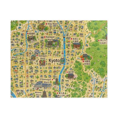 Kyōto — Map Puzzle