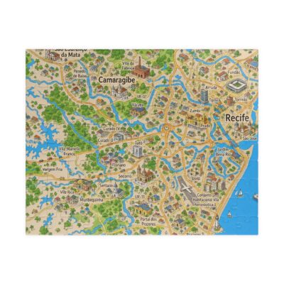 Recife — Map Puzzle