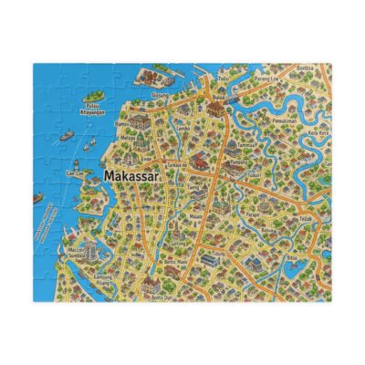 Makassar — Map Puzzle