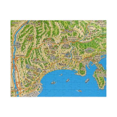 Nice — Map Puzzle