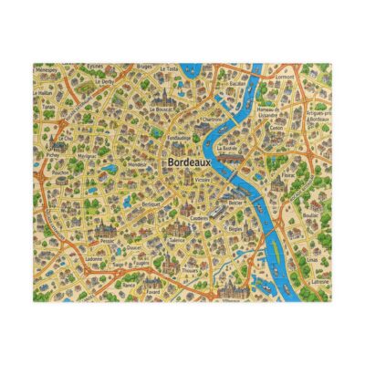 Bordeaux — Map Puzzle