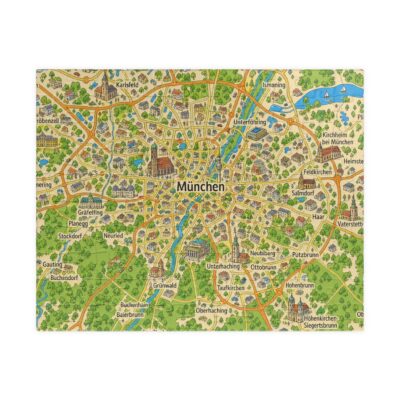 Munich — Map Puzzle