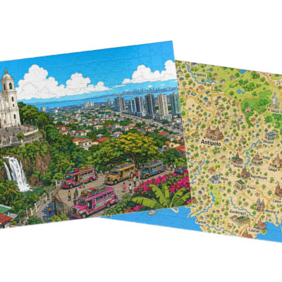 Antipolo City + Map Puzzle Set