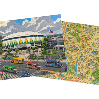 Dasmariñas — City + Map Puzzle Set
