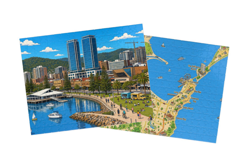 Central Coast — City + Map Puzzle Set