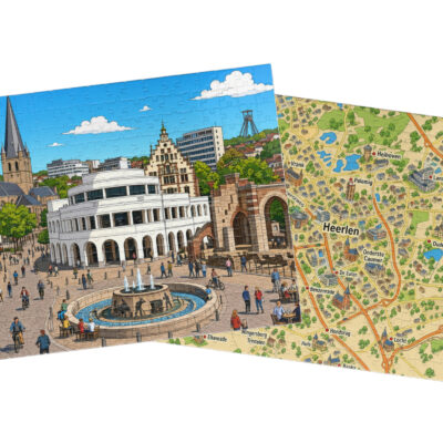 Heerlen — City + Map Puzzle Set