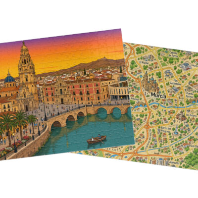 Murcia — City + Map Puzzle Set