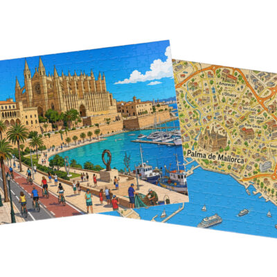 Palma — City + Map Puzzle Set