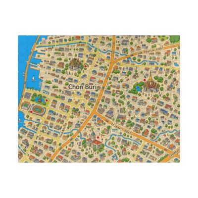 Chon Buri — Map Puzzle