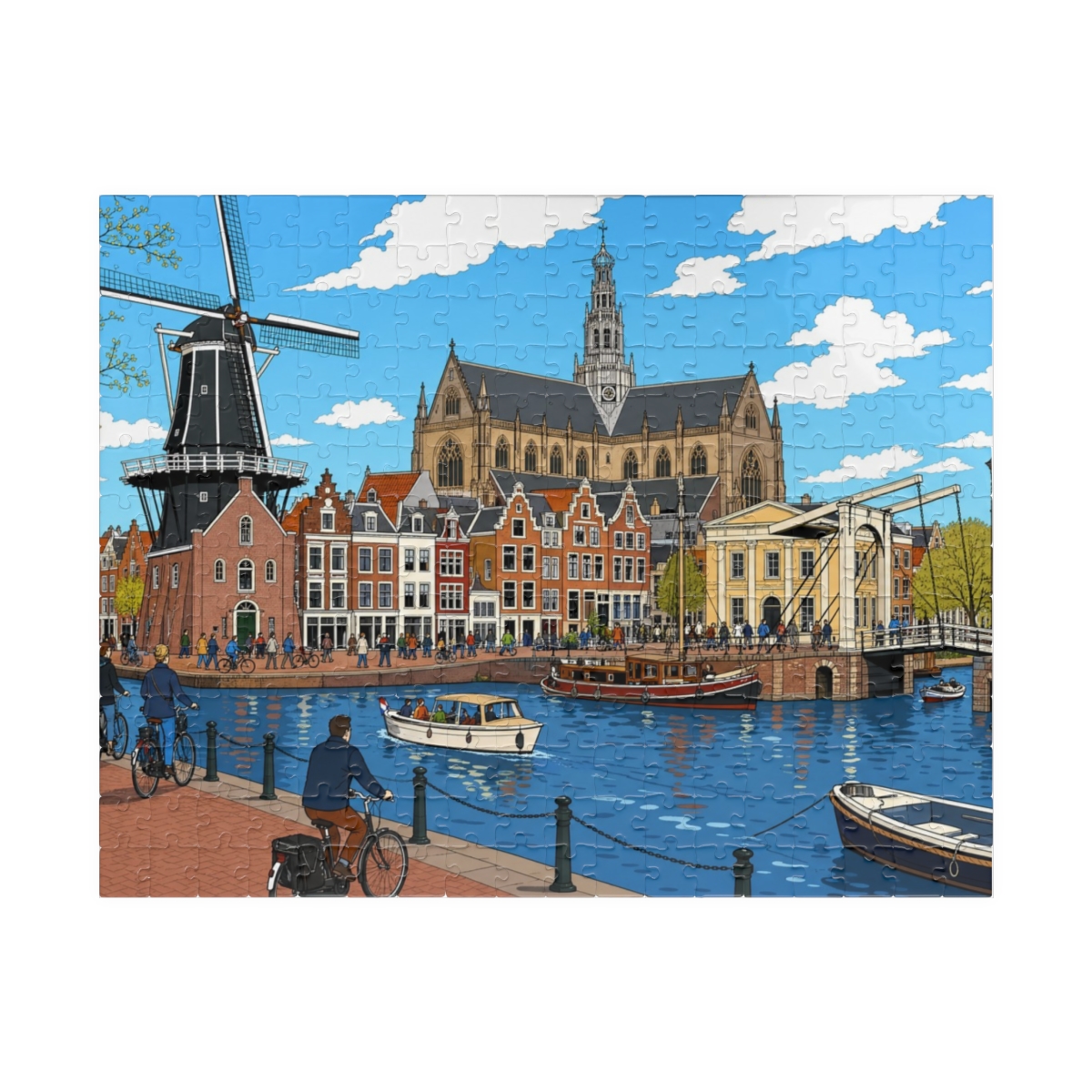 Haarlem city puzzle