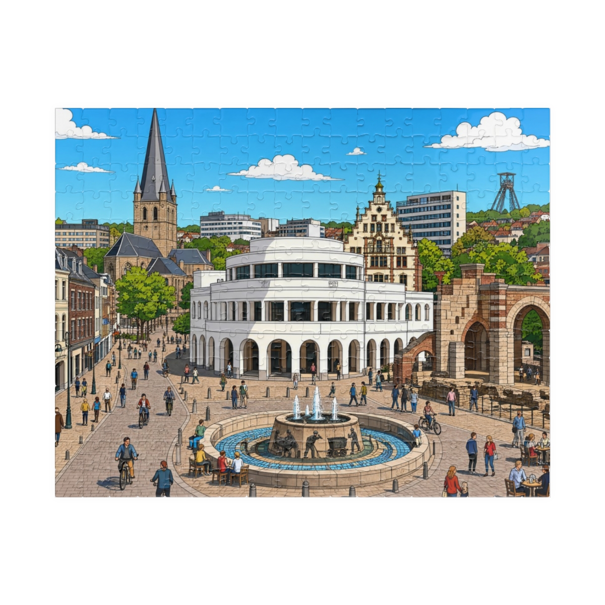 Heerlen city puzzle