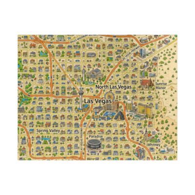 Las Vegas — Map Puzzle