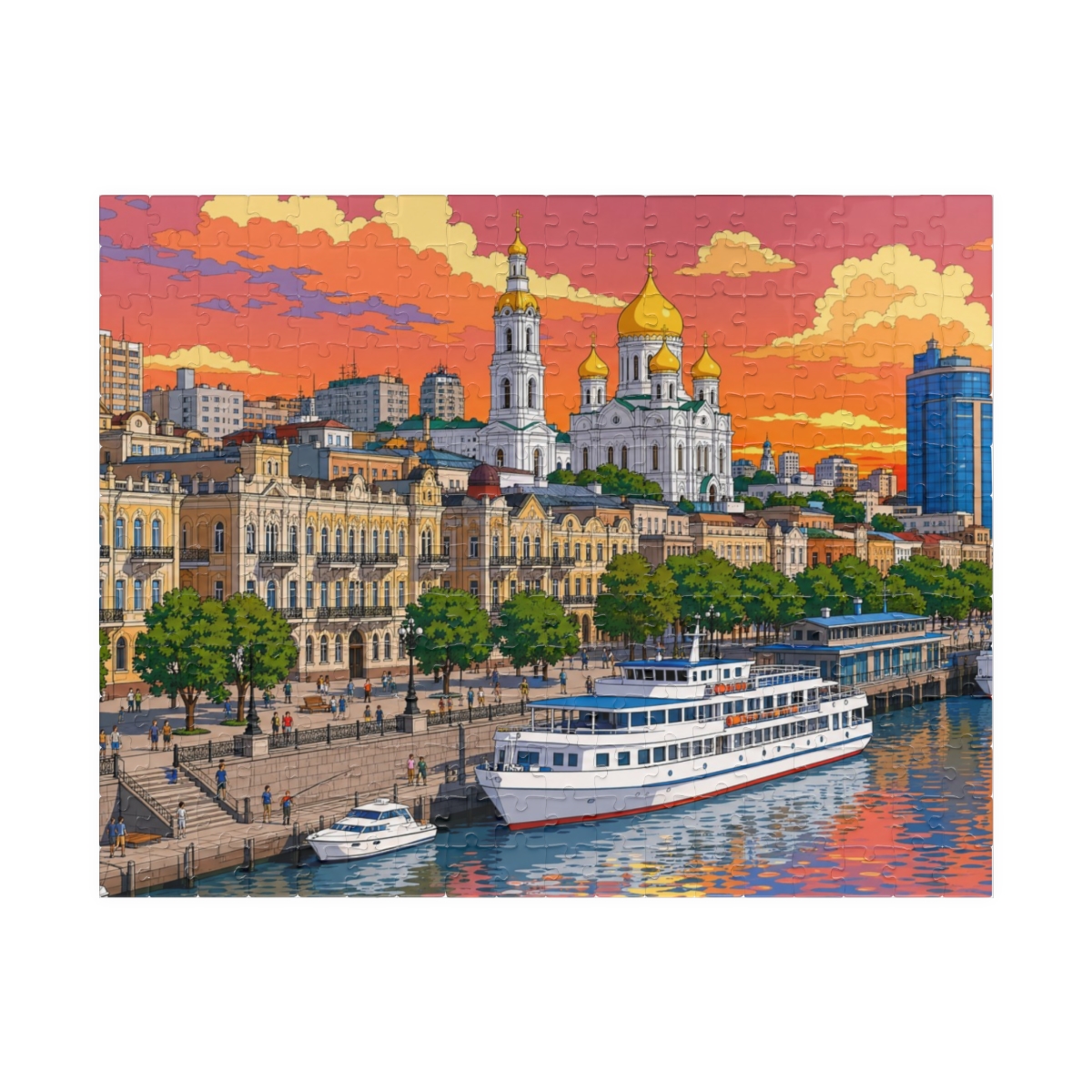 Rostov-on-Don city puzzle